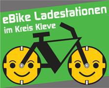 Logo eBike Ladestationen im Kreis Kleve